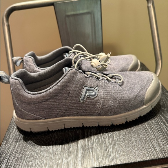 Propét Womens Travel Walker Demin Sky Blue - Picture 5 of 10